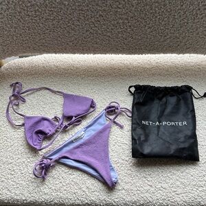 Mara Hoffman Striped Bikini Set